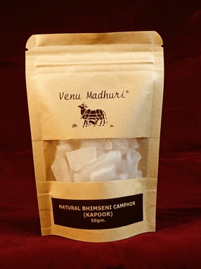 Natural Bhimseni Camphor Flakes (Kappor)